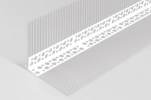 Profil colt, pvc cu plasa, interior / exterior, 2.5 m
