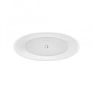 Promo Cada freestanding Florida Flora, acril, 173.5x73 cm, alb lucios - Img 3