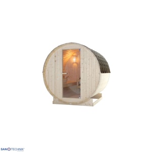 Sauna Finlandeza pentru exterior TROMSO L, 189 x 180 x 192 cm - Img 3