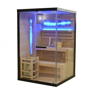 Sauna finlandeza Sanotechnik Luxor 2 persoana, 120 x 120 x 190cm