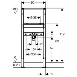 SISTEM INSTALARE PENTRU LAVOAR DUOFIX 112 CM CAL. I - Img 2