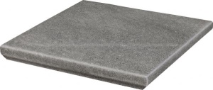 Treapta colt Klinker Paradyz Mattone Sabbia grafit kapinos stopnica narozna 33x33 cm