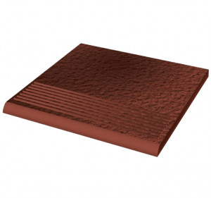 Treapta Klinker Paradyz Cloud rosa stopnica prosta Duro 30x30 cm