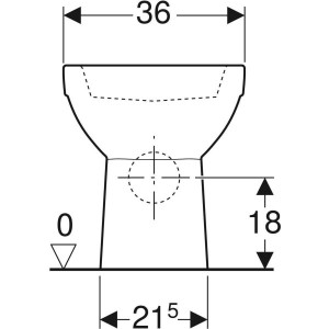 Vas wc Geberit Selnova, Rimfree - Img 3