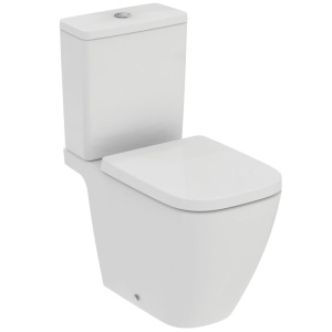 Vas wc stativ Ideal Standard I.Life B Rimless cu functie bideu, rezervor si capac soft close