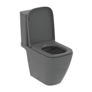 Vas WC stativ Ideal Standard I.LIFE B Rimless, gri lucios - Img 4