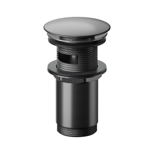 Ventil click-clack lavoar cu preaplin Cersanit, gun metal