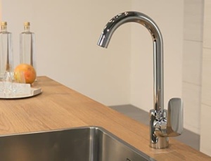 Baterie bucatarie Hansgrohe Logis 260, crom - Img 3