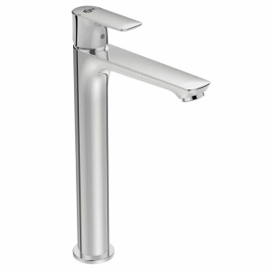 Baterie lavoar Ideal Standard Connect Air inalta fara ventil pop-up, crom