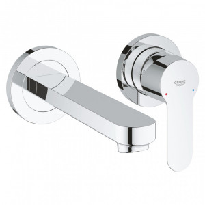 Baterie lavoar incastrata Grohe BauEdge, corp incastrat inclus, crom - Img 1