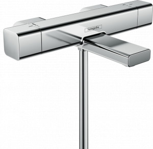 Baterie termostatica cada Hansgrohe Ecostat E, crom