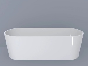 Cada baie freestanding Miraggio Providence, compozit, 170x70 cm - Img 5