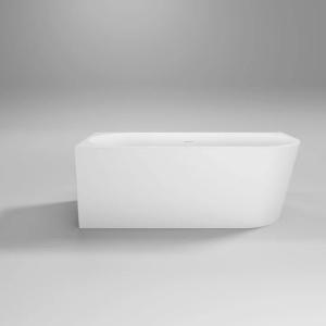 Cada freestanding de colt Laguna JL6824, acril, 150x80 cm, alb lucios