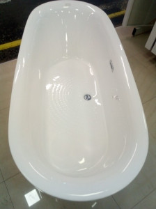 Cada freestanding ovala 7123, acril, 170x75 cm - Img 2