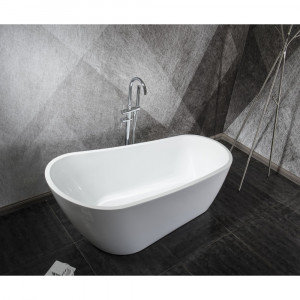 Cada freestanding ovala 9008, acril, 150x74 cm - Img 3
