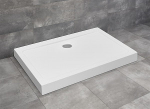 Cadita dus dreptunghiulara Radaway Doros D Compact 120x100xH11.5 cm