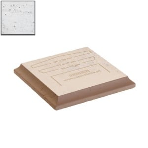 Capitel capac stalp gard Star Stone 25x25(20x20/23x23)x3 cm, silver