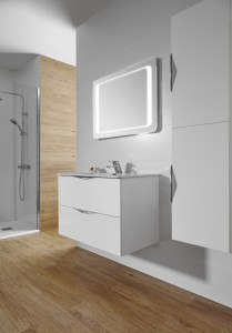 COLOANA MOBILIER AGATA 35X30X140 ALBA - Img 2