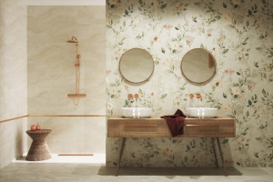 Decor Tubadzin Pravia 4-elemente flower, 132x89.8 cm - Img 2