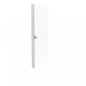 Dulap coloana Oristo Siena 160x40x17 cm, alb lucios