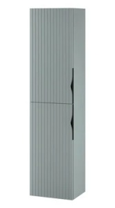 Dulap suspendat tip coloana Cersanit Tirso Fiord mat, 160 cm