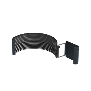 Element imbinare jgheab pentru sistem pluvial Bilka, metalic, D 150 mm, gri antracit (RAL 7016), mat