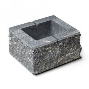 Element stalp Viastein Avangard 25x30x16 cm, antracit