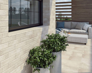 Elevatie Klinker Paradyz Scandiano beige 6.6x24.5 cm - Img 4
