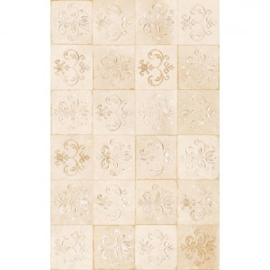 Faianta decor Kai Latina 25x40 cm, decor beige