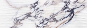Faianta Kai Ceramics Monet Waves white 24.4x74.4 cm - Img 4
