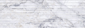 Faianta Kai Gioia Lines 24.4x74.4 cm, white - Img 8