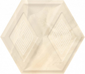 Faianta Paradyz Illusion Heksagon STR 19.8X17.1 cm, beige - Img 6