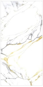 Gresie Monet Black Gold 60x120 cm, lucioasa