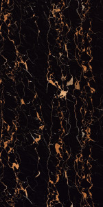 Gresie portelanata, rectificata, Golden Portoro 60x120 cm, High glossy - Img 2