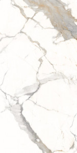 Gresie portelanata, rectificata, Oklay gold 60x120 cm, High glossy - Img 3