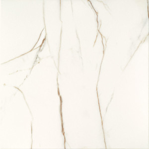 Gresie Tubadzin Floris 59.8x59.8 cm, rectificata, alb - Img 1