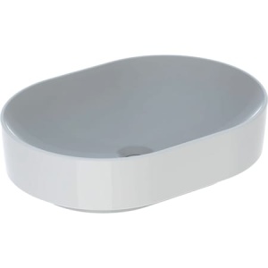 LAVOAR PE BLAT GEBERIT VARIFORM ELIPTIC 55X40, FARA PREAPLIN, ALB - Img 4