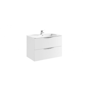 MOBILIER AGATA 79.7X45.3 ALB, 2 SERTARE + LAVOAR EMMA - Img 4