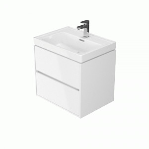 Mobilier pentru lavoar Cersanit Crea 60 cm alb - Img 3