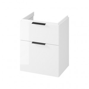 Mobilier suspendat Cersanit City pentru lavoar 60 cm, alb