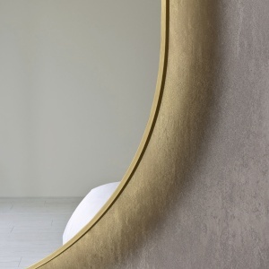 Oglinda cu iluminare LED Belform Fortuna, senzor touch, ovala, slim, 60x85x3 cm - Img 4