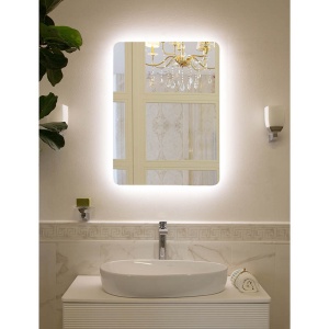 Oglinda cu iluminare LED Fluminia Verona-60, 3 culori, dezaburire, 60 cm