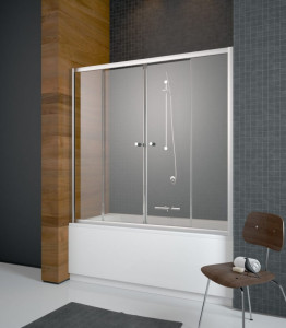 Paravan cada Radaway Vesta Dwd, 2 usi glisante, montaj nisa, 170xH150 cm