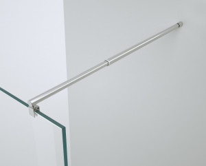 Paravan dus Walk-In Belform Atlas, sticla 8 mm, 50 cm, crom - Img 2