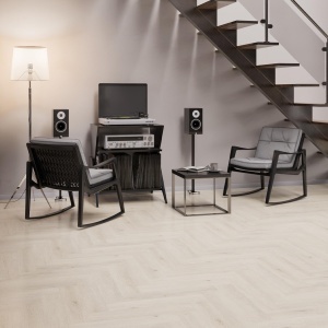 Parchet SPC 5,5 mm CHECK One Premium Herringbone 2490H Stejar Weitenhagen - Img 3