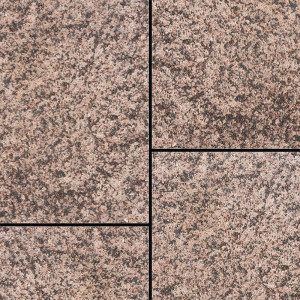 Pavaj beton rezidential Semmelrock Umbriano combi 6 cm, bej brun marmorat