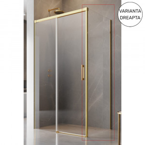 Perete lateral dus Radaway Idea Gold S1 80 R montare in dreapta - Img 3