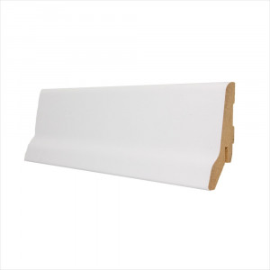 Plinta parchet Mdf 1662 Alb 2800x60x23mm