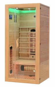 Sauna uscata Sanotechnik Malmo, 1 persoana, 90x90x190 cm