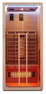 Sauna uscata Sanotechnik Ruby, 1 persoana, 90x100x195 cm - Img 2